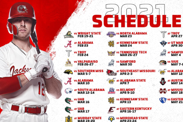 Alabama Baseball Schedule