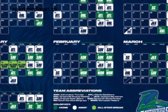 Everblades Schedule