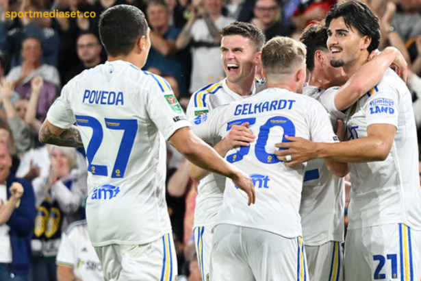 Leeds United vs Shrewsbury Town f.c. Lineups