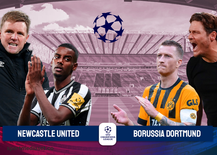 Newcastle United f.c. vs Borussia Dortmund Lineups