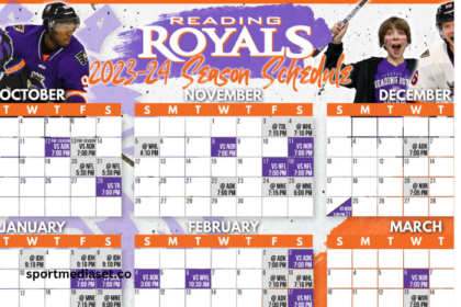 Reading Royals Schedule