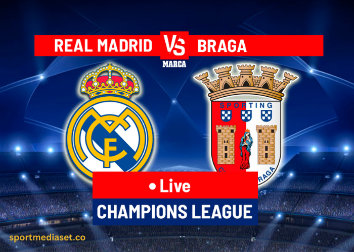 Real Madrid vs s.c. Braga Lineups