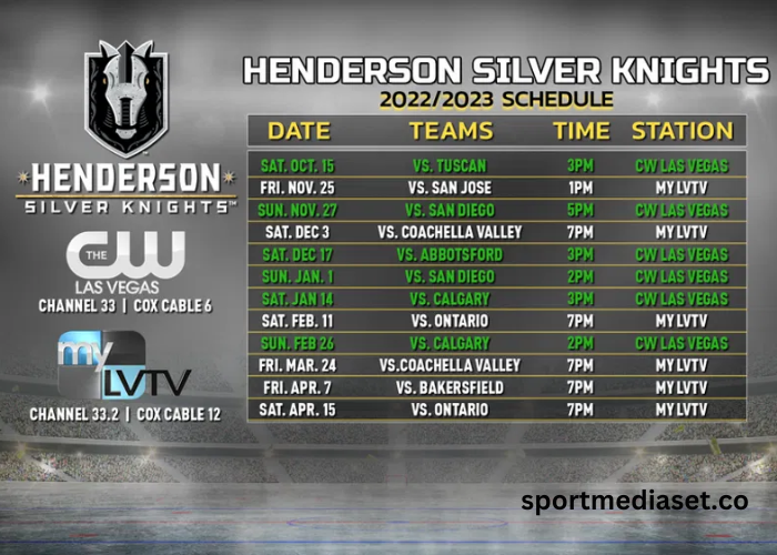 Henderson Silver Knights Schedule: Discover the Latest Matches Here