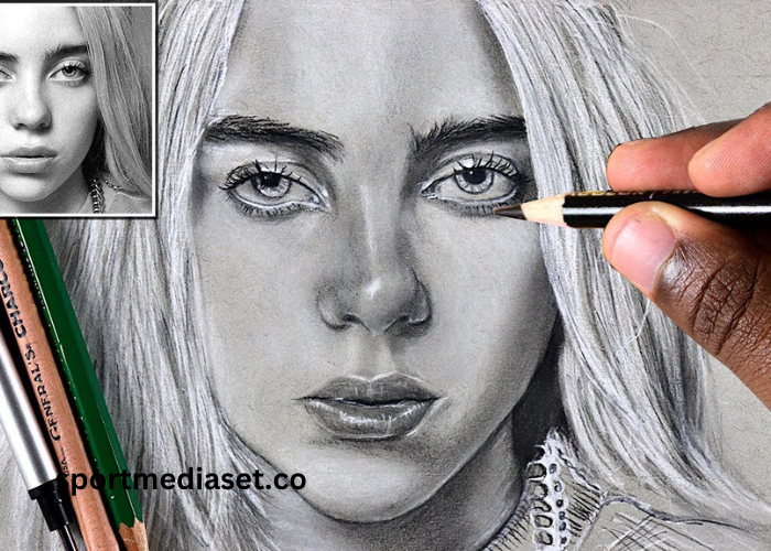 drawing:23vyczbybxu= Billie Eilish