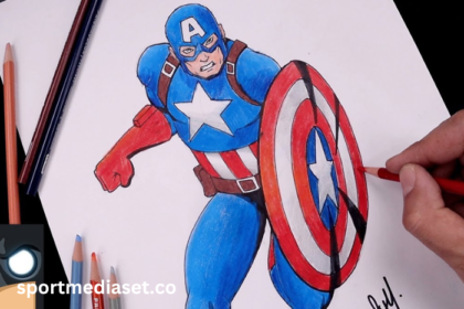 Drawing-Anvv5ig5ny= Captain America