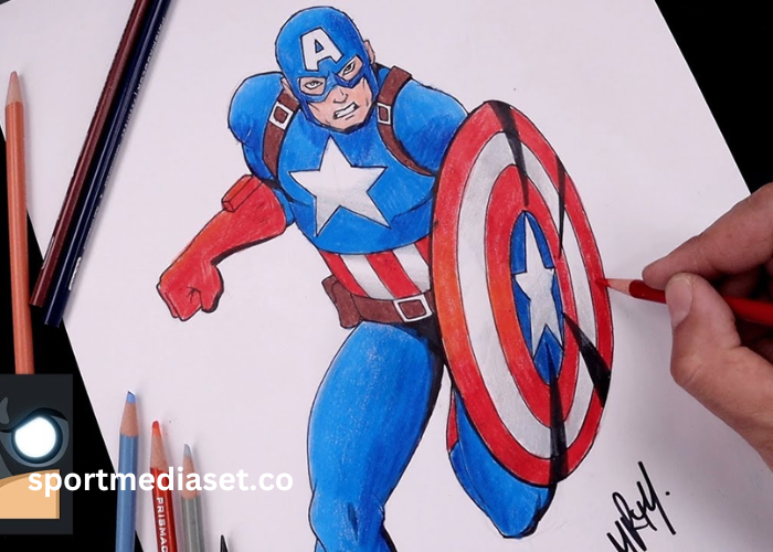 Drawing-Anvv5ig5ny= Captain America