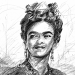 drawing_Pwosjykhpe= Frida Kahlo