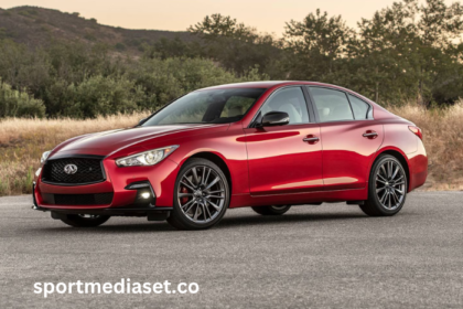 Infiniti Q50 Red Sport for Sale