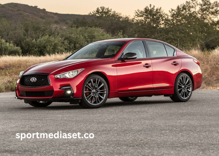 Infiniti Q50 Red Sport for Sale